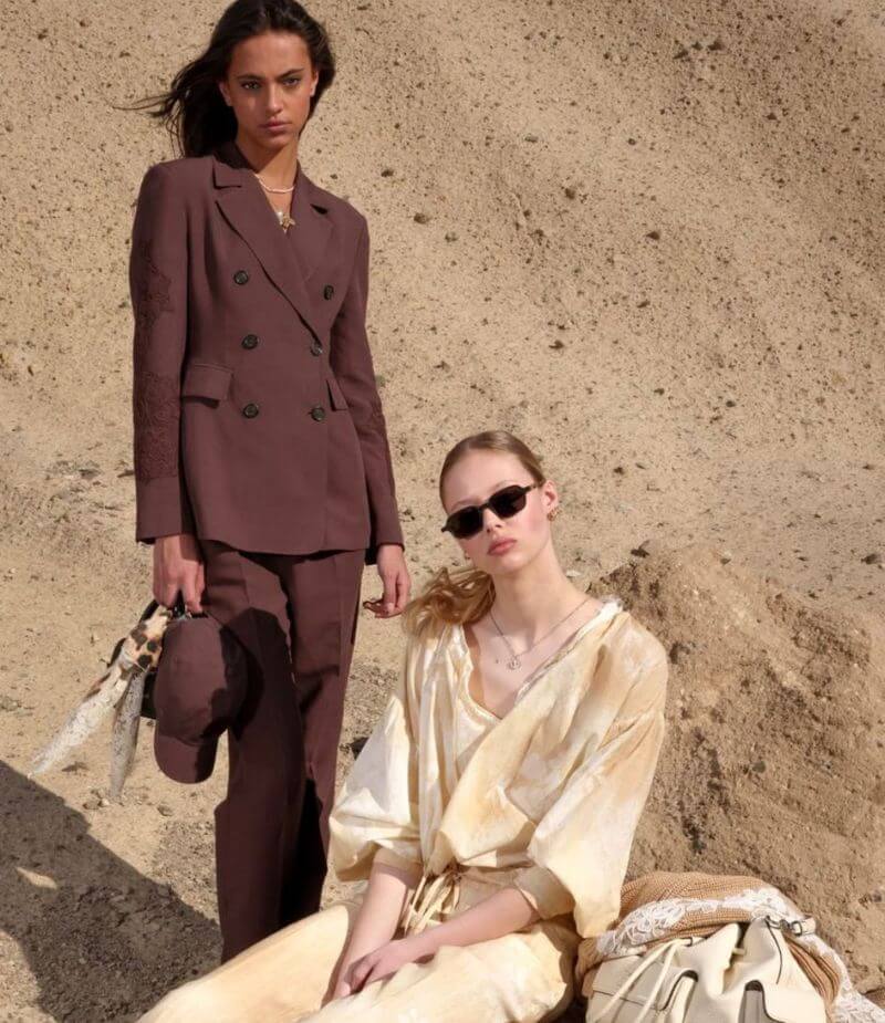 completo elegante donna fiesso d'artico